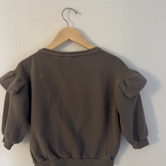 Zara Ruffle Sweatshirt - Picture 3 of 3